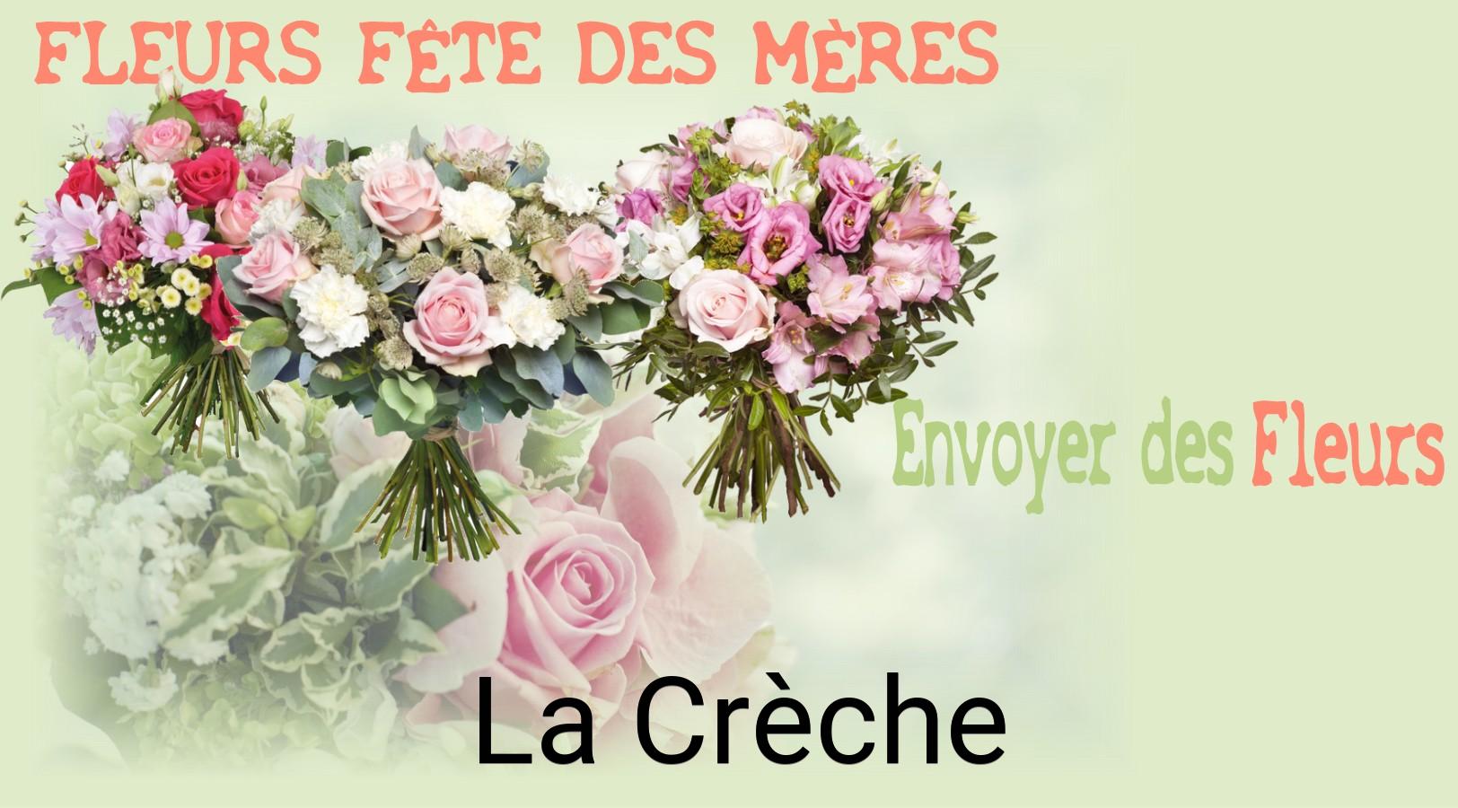 Bouquet de Fête des Mères livré à La Crèche